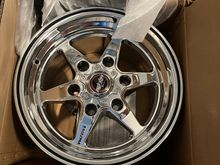 Guess race stars will just have to do. Got the rears 15x10 for 183 each. 