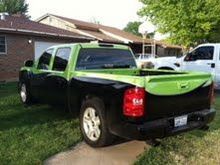 had to put stock tail lights cause i got  a ticket.