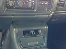 Pioneer X6600BS radio with XM radio. HVAC controls with defrost button, I am still looking for a set of rear view mirrors with defrost. Cassette deleted with factory cubby hole.