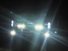 2 12 inch Led bars "spot beam'', 2 5 inch Led bars "flood Beam"