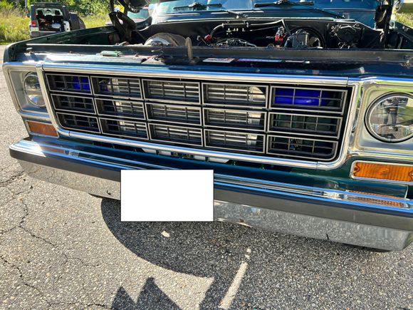 NH also requires a grill to pass inspection. got some Philips LED headlight to replace the old candlelight halogens, highly recommend these almost as good as projectors. 