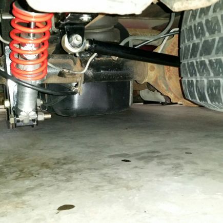 Driver's side Eibach and Viking Coil Over