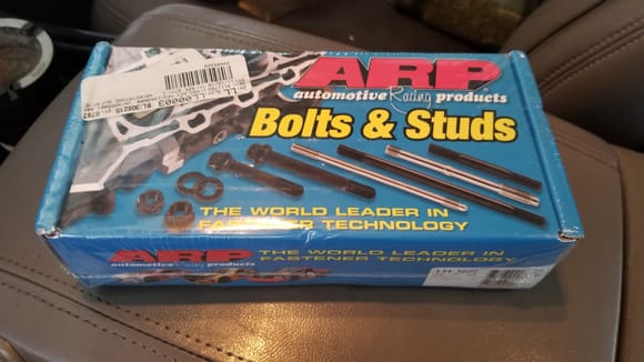 ARP head bolts early style