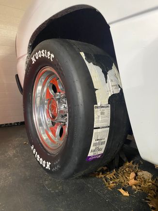 Anyone know a trickto removing these stickers on my new tires?