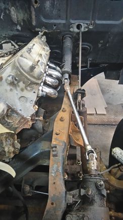 Got to change my steering setup. To close to header, and I don't like it.lol