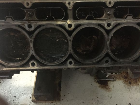 Looks like #3 may have touched a valve