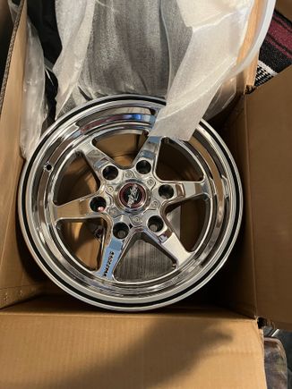 Guess race stars will just have to do. Got the rears 15x10 for 183 each. 