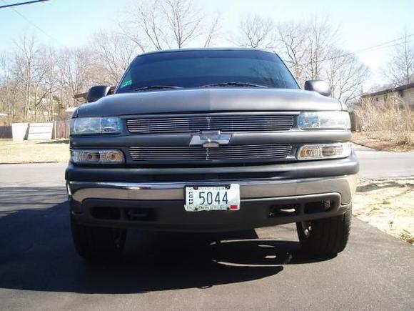 newly painted grille