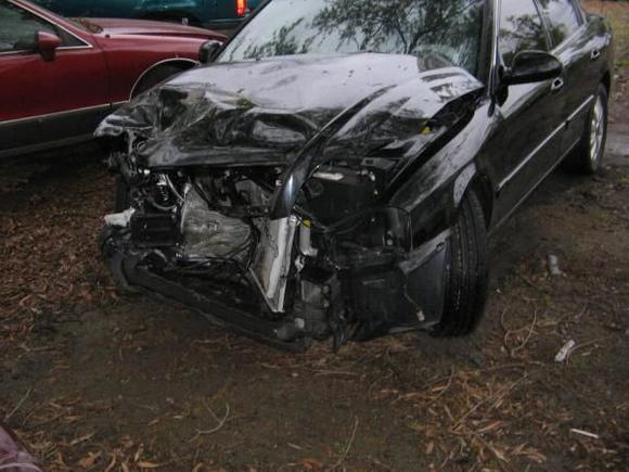 Front bumper became one with the truck