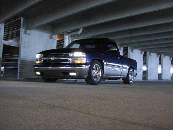 Some parking garage action