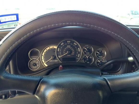 Escalade instrument cluster.