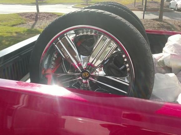 coming home with the 22s