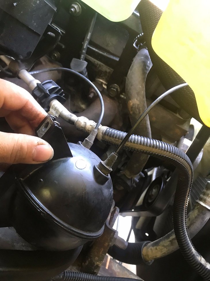 I wish to replace these very thin vacuum lines attached to the vacuum