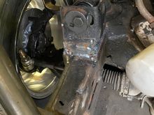 "Boxing in" what I can Get to.
The weather has been pretty wet, thanks to omega's remnants passing over VA. So the engine and trans will have to wait a few days to come out.
