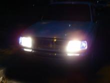 eww yellow lights
