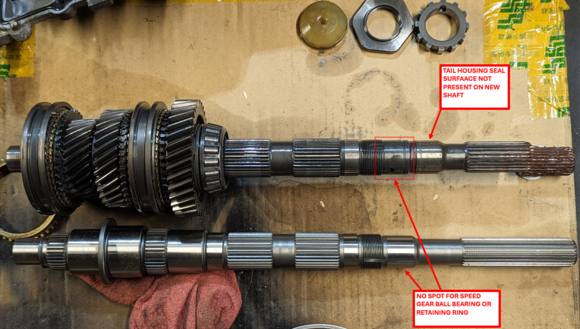 old shaft vs M5R1-2 from Transparts Warehouse