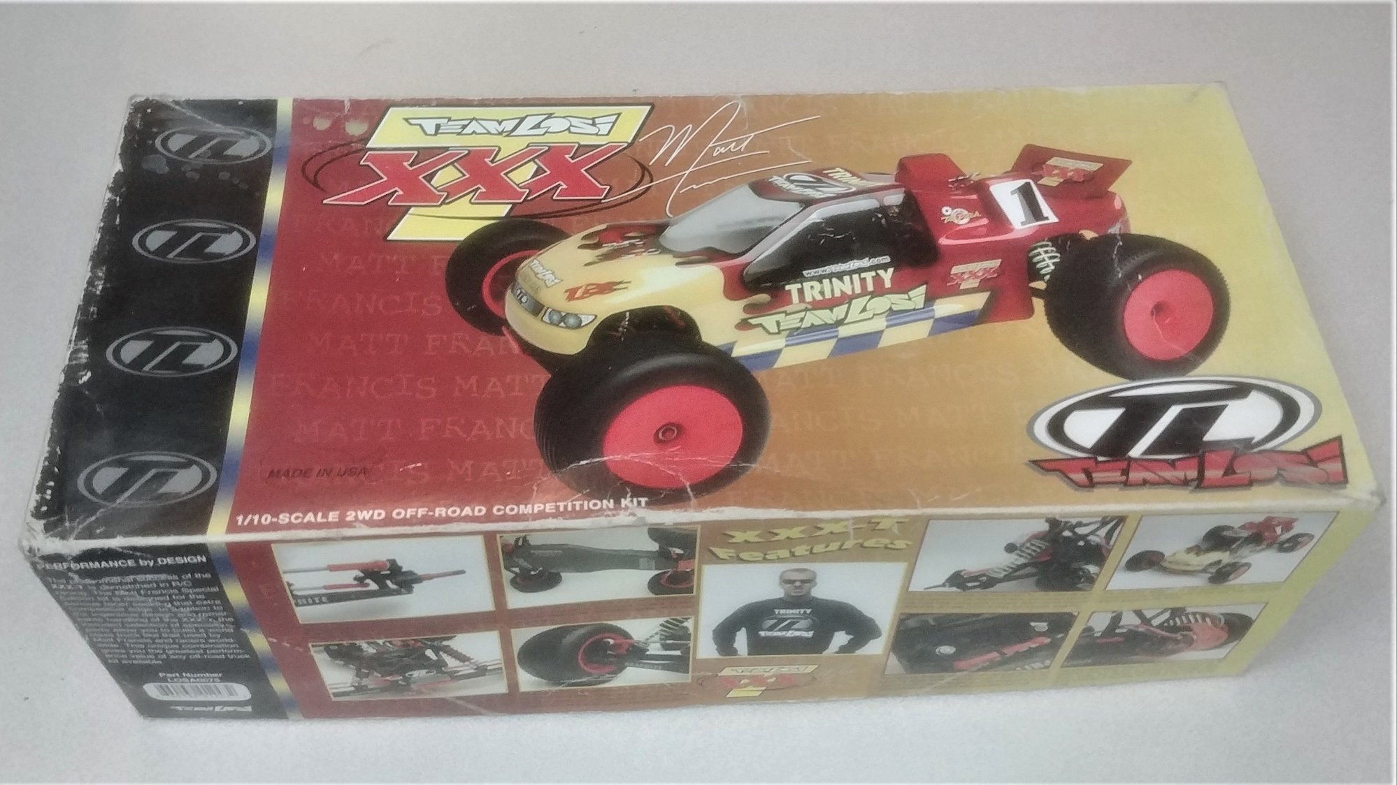 Team Losi - XXX-T Matt Francis Edition - Instruction Manual - A-0075