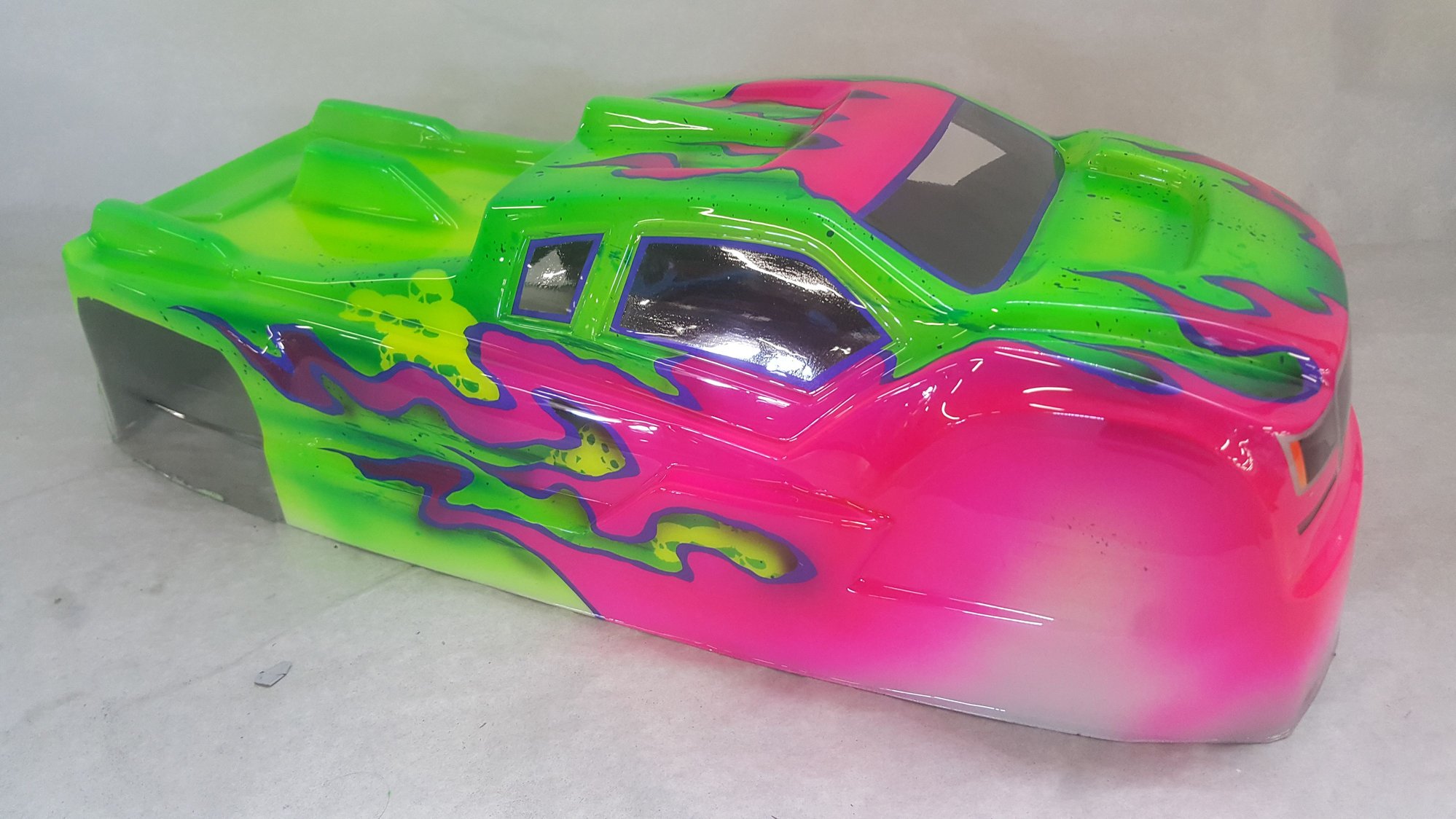 Custom painted MBX7T JC body 0335 R/C Tech Forums