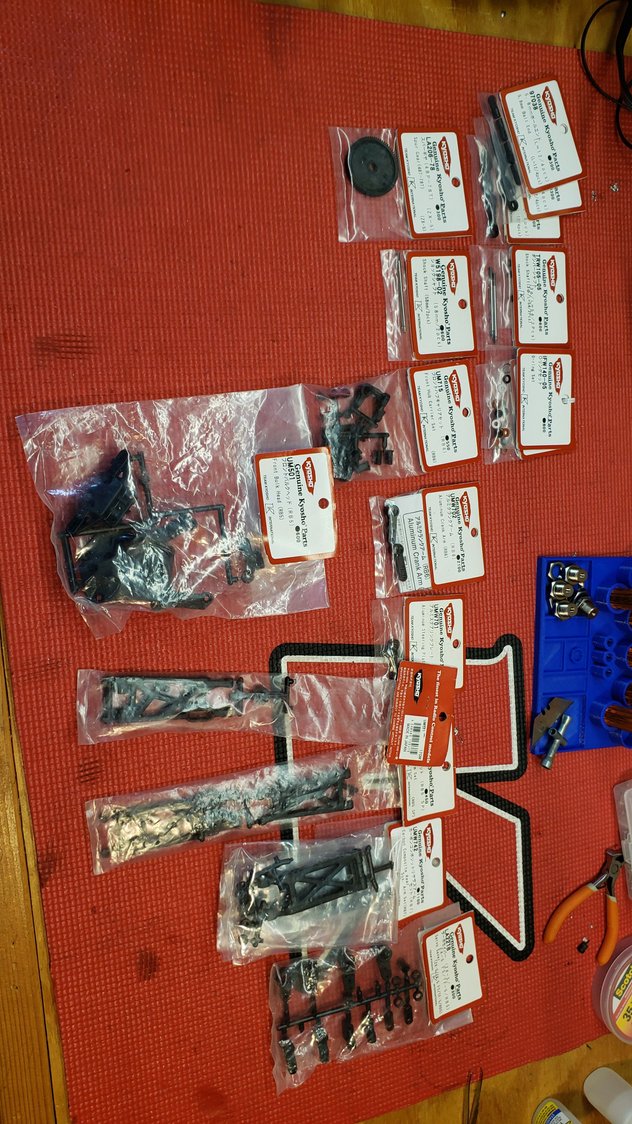 kyosho vintage parts