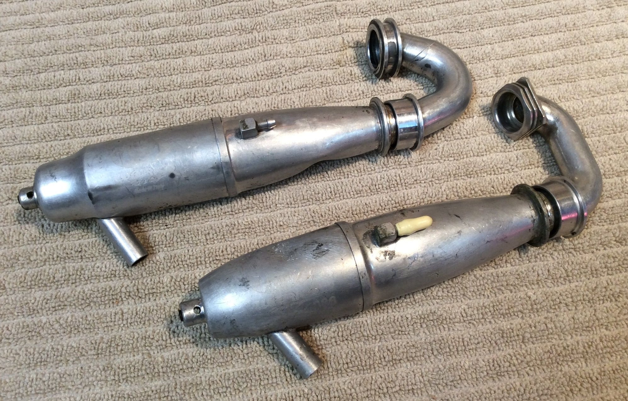 1/8th Nitro Exhaust, Werks Nitro Exhaust EFRA 086 & 053 Pipe & Header