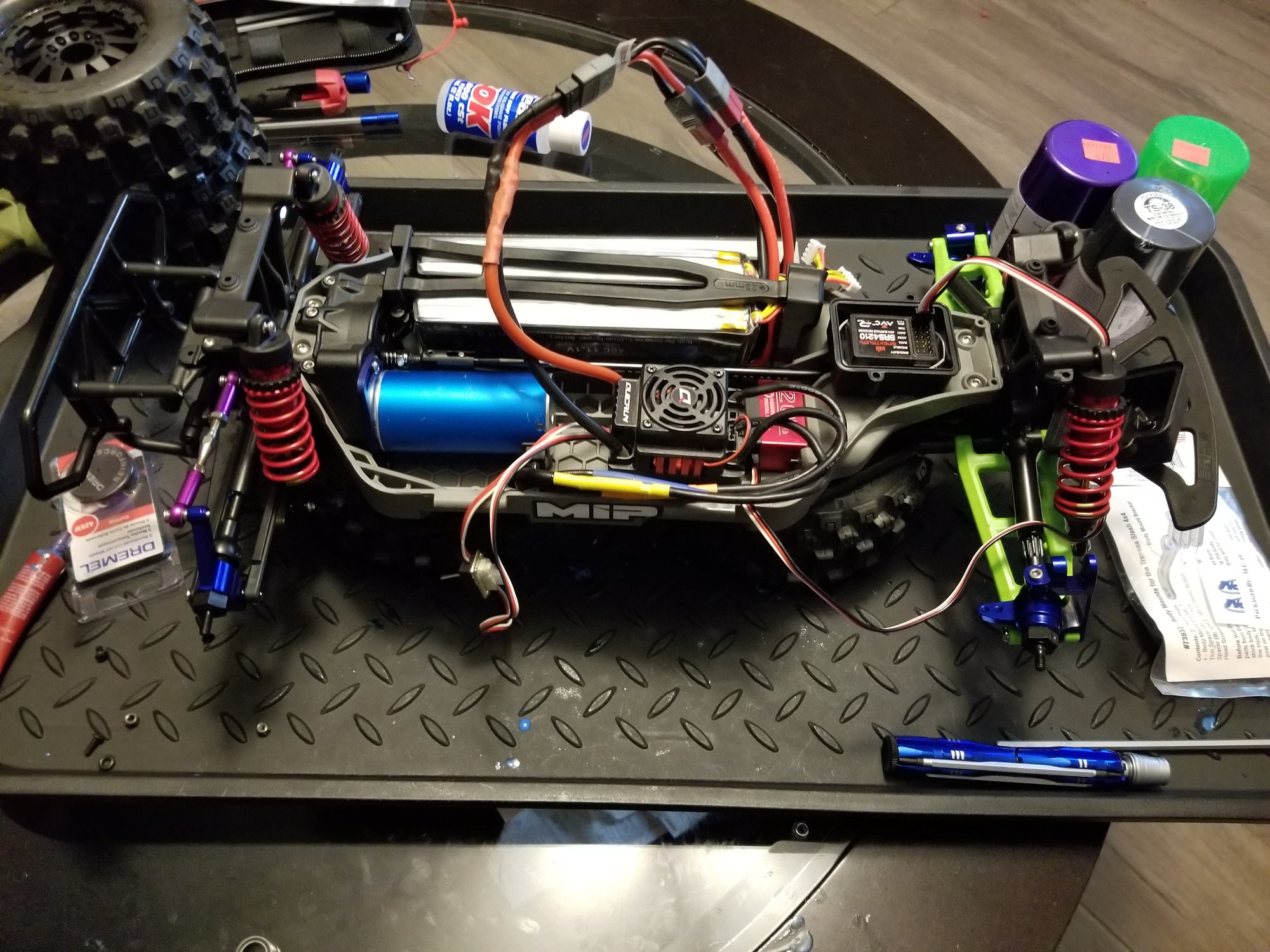 building a traxxas slash from scratch