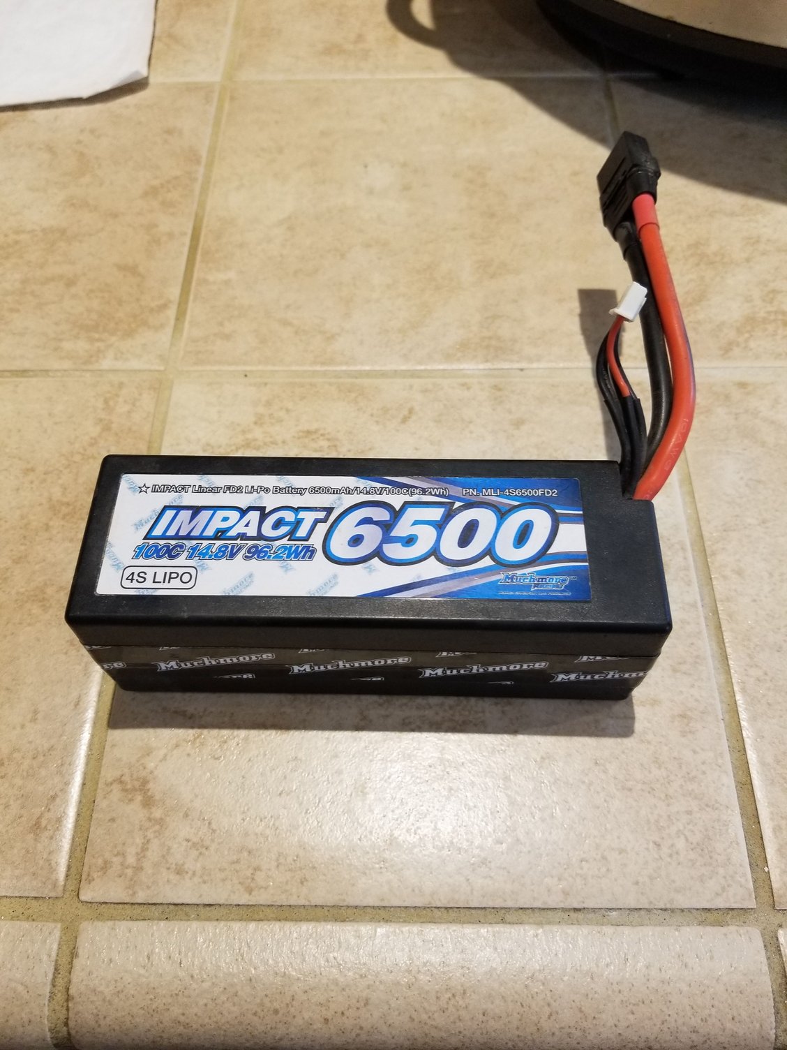 Muchmore 6500 4S Lipo battery like new R/C Tech Forums