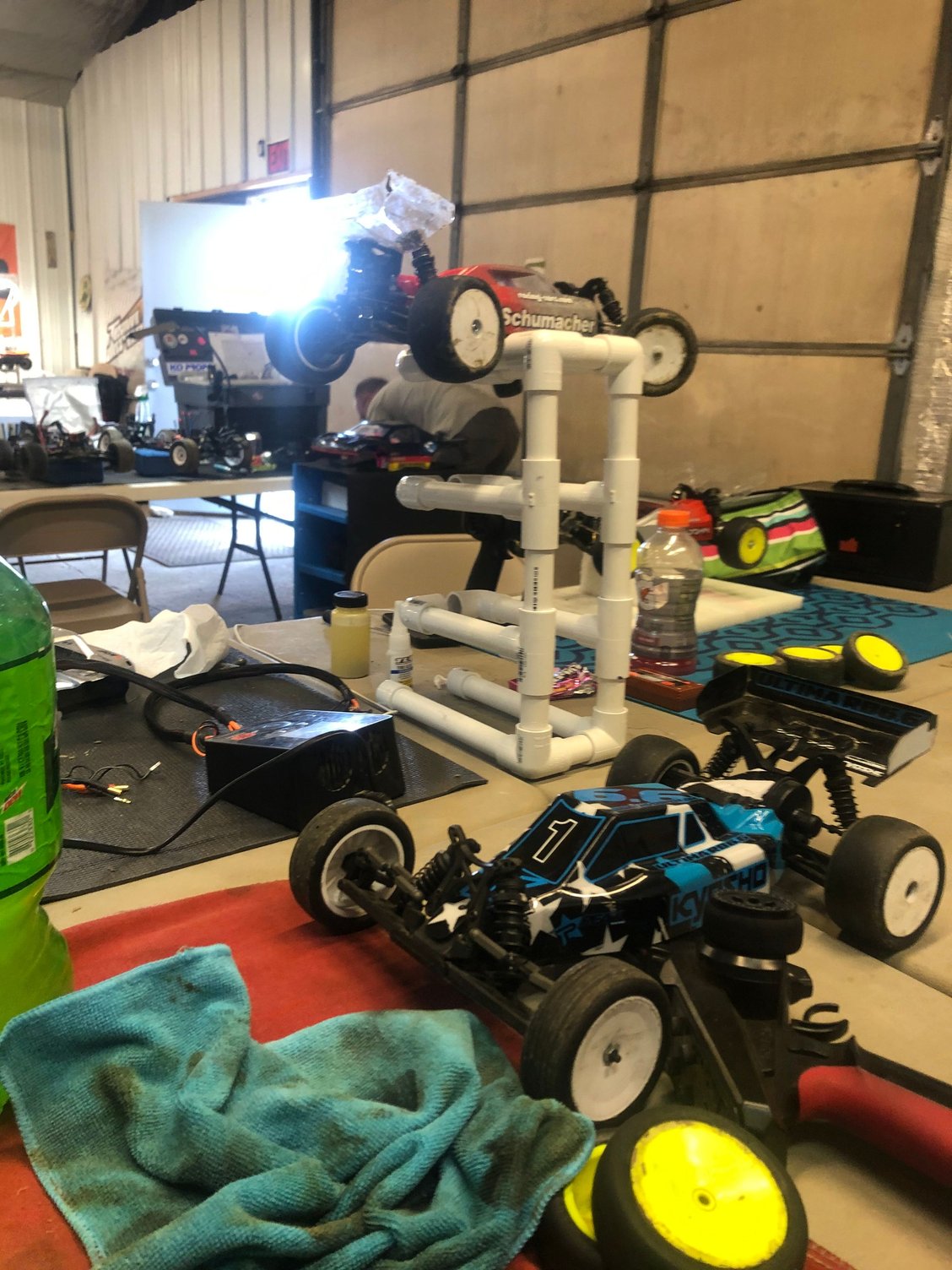 Pit area car racks - R/C Tech Forums