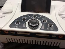 factory plastic film protector on screen and control panel still there