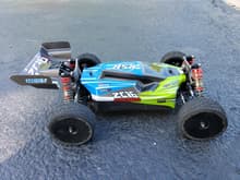 This is a WL Toys 1/14 scale buggy with same tires / wheels