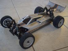 Serpent SDX4 with Carisma 4XS body.