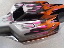 Close up paint job