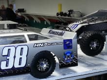 2wd Traxxas Slash's converted into a Late Model and an Open Wheel Modified