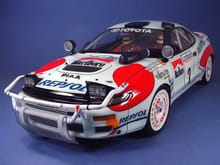 1992 Toyota Repsol Celica Safari Rally Edition driven by Carlos Sainz and Luis Moya.