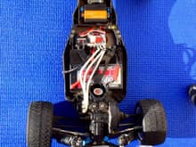 Rc10b5m 17.5t 2wd stock - top view
