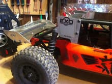 EXO buggy number plate mod 008