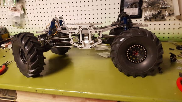 scx axles with the strc MT chassis and extras