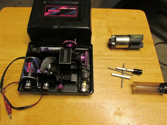 
Hudy lathe, brush hood alignment tool. powered brush cutter.