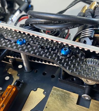 Steve made these carbon plugs to replace the bearings and make it a solid stiffener for our high grip carpet.