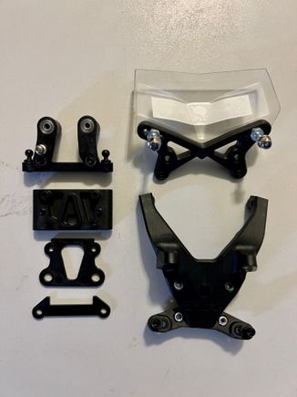 TLR 5.0 Roller Front End & Steering Parts New (Pulled Off Roller) $40 Shipped