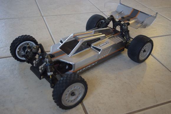 Serpent SDX4 with Carisma 4XS body.