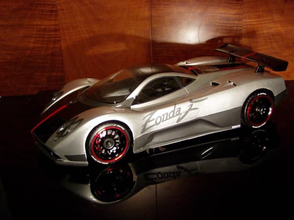 Pagani Zonda F by HPI with 3 Racing Custom Disc Brakes and TonyZone Aluminum Wheels and Tires