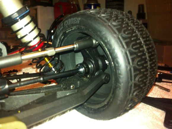 Jconcepts Inverse B44.1 Wheels with Avid 12mm Hexes.
