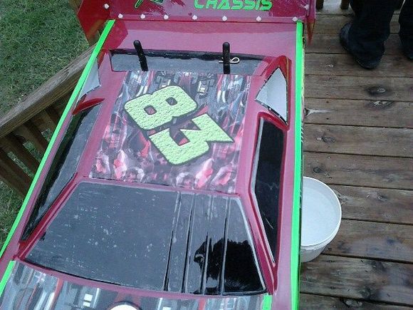 my late model finished