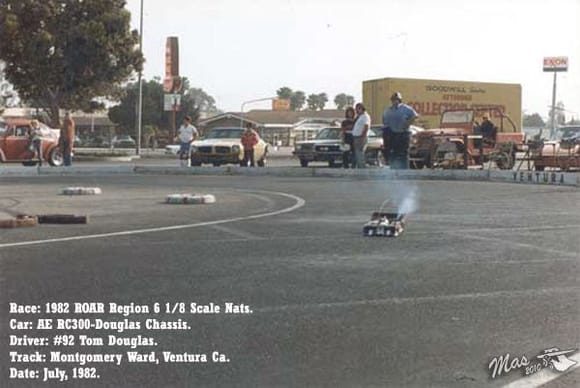 Wards Raceway, Ventura Ca. Car Tom Douglas (Mas) 1982
