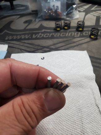 shock shaft top finish, no nub.