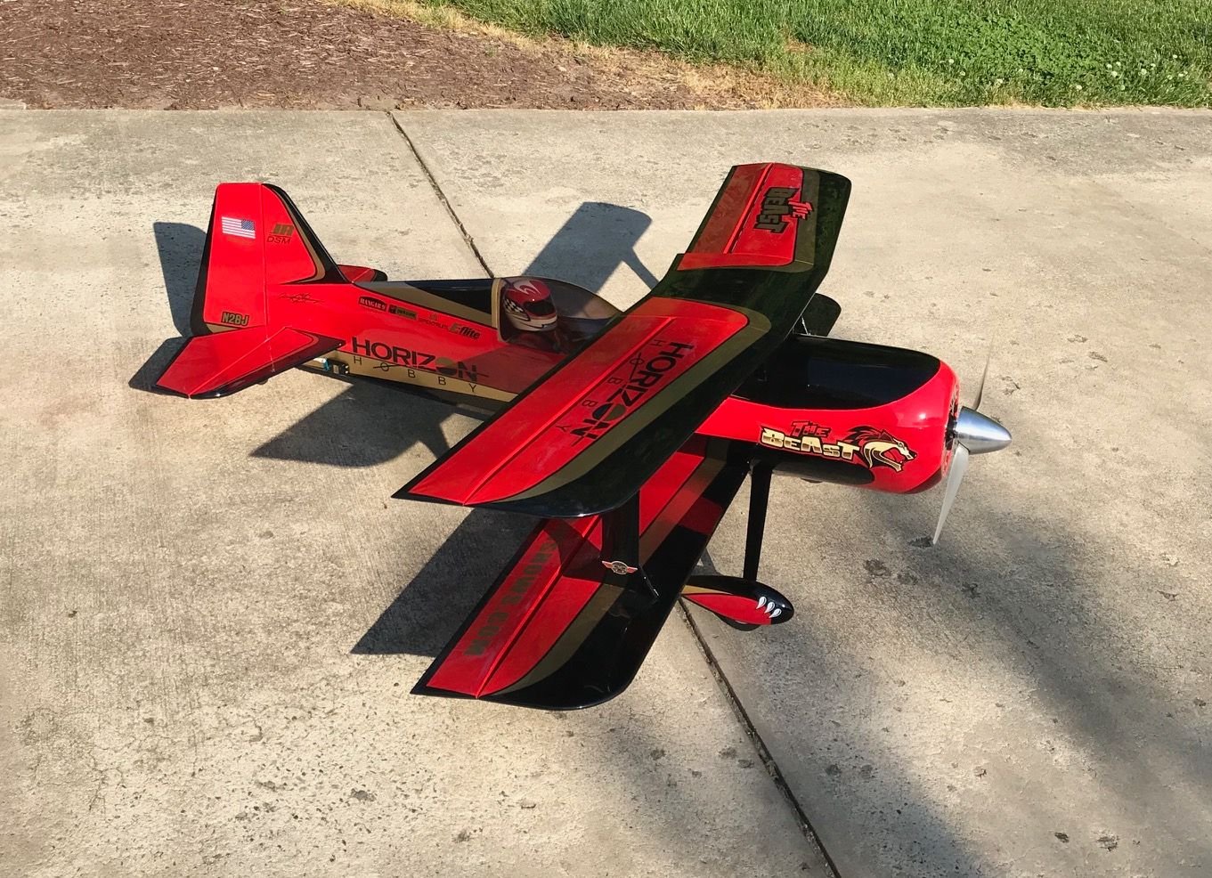 the beast rc plane