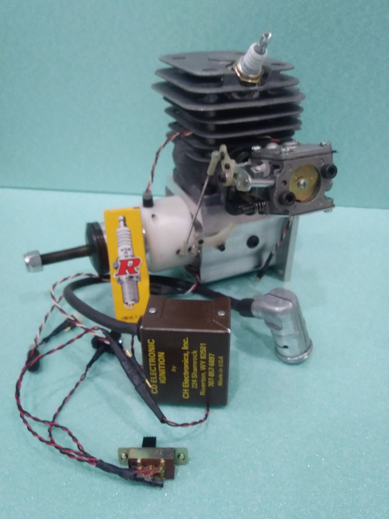 Precision Eaglet Eagle RC Airplane Gas Engine Mod WM42 Similar to Fox