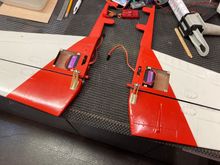 Elevator servos fitted.