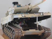 Custom hinged lift deck.