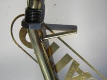 Brass straight pipe